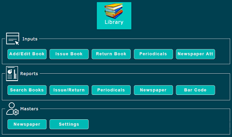 Library School Management ERP